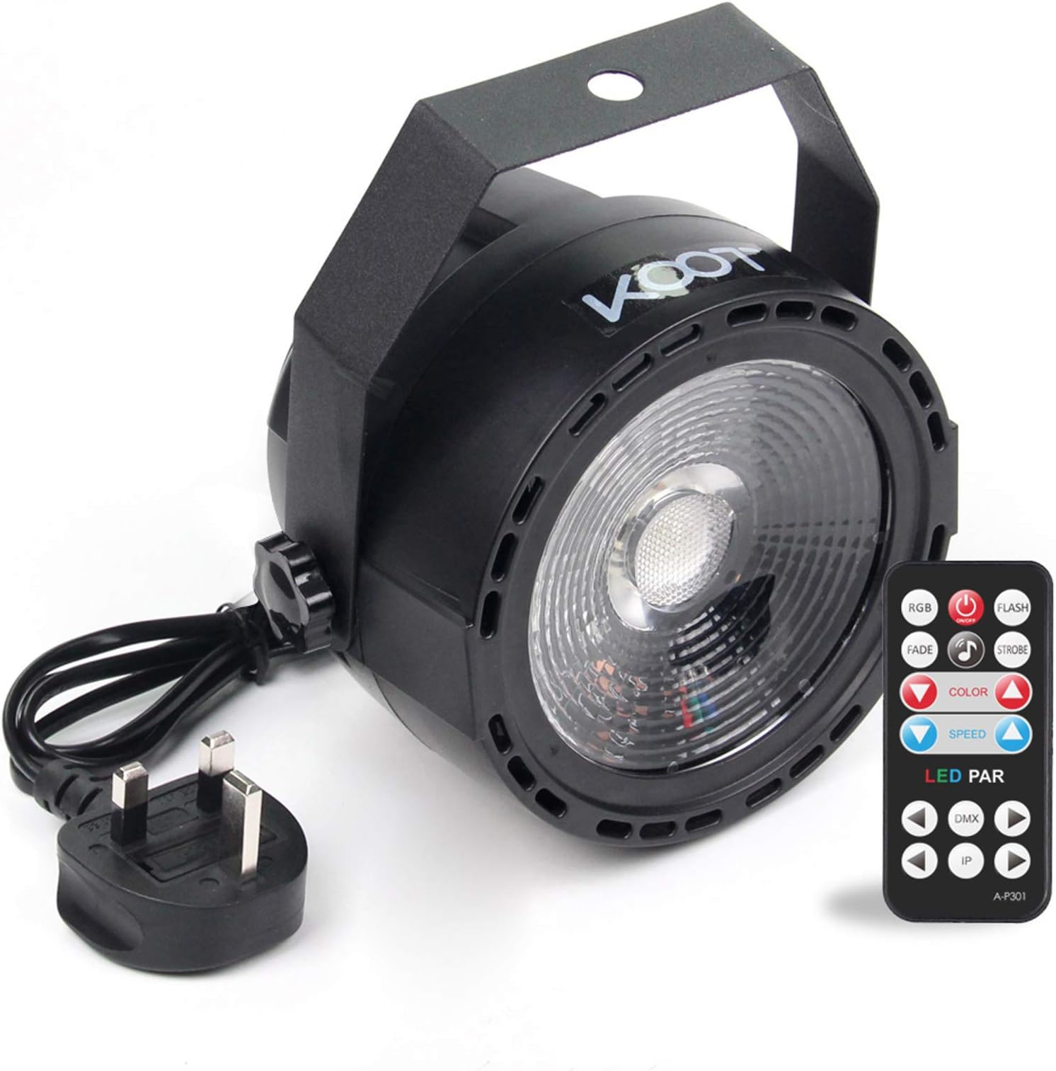 Stage Lights, KOOT LED Disco Lights With COB (Onboard Chip) Stage Lighting Activated By DMX Wireless Remote Control And Sound - For Wedding DJ KTV Bar Club Family Party Dance Performance Band.