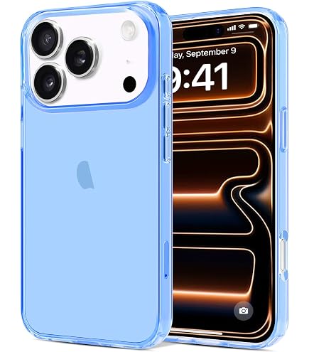 Amazon.com: AICase Neon Light Blue Clear Phone Case Compatible