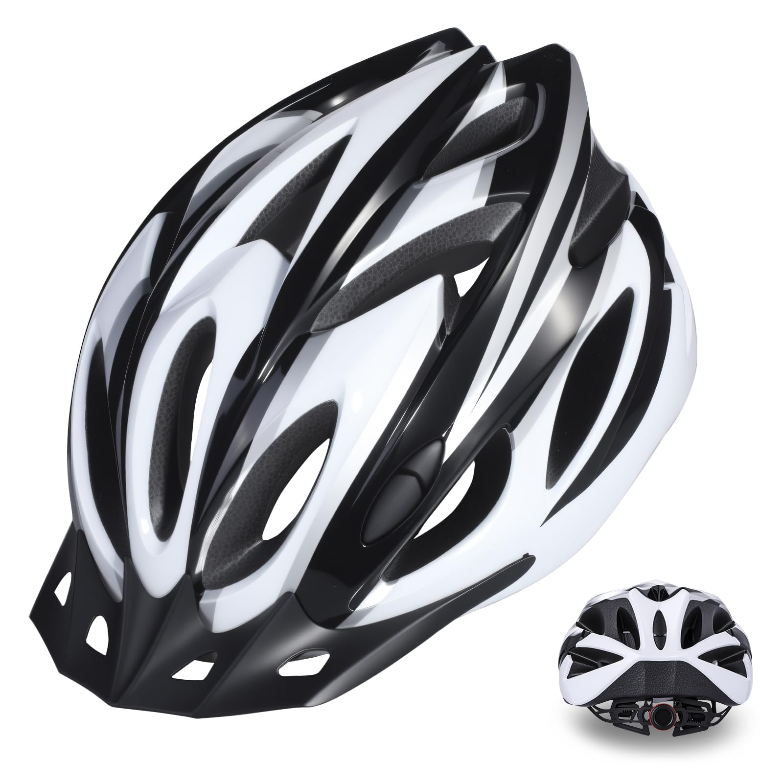 Photo 1 of Zacro Bike Helmet Adult Men Women - CPSC Safety Certified Lightweight Bicycle Helmet with Detachable Sun Visor, Mountain Bike Helmet Suitable for Men Women Adults Youth