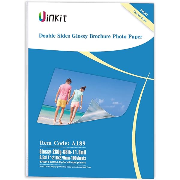 Photo Paper Glossy Photo Paper ICEDUGLOSS220_100_FBA 100 Sheets ICE A4