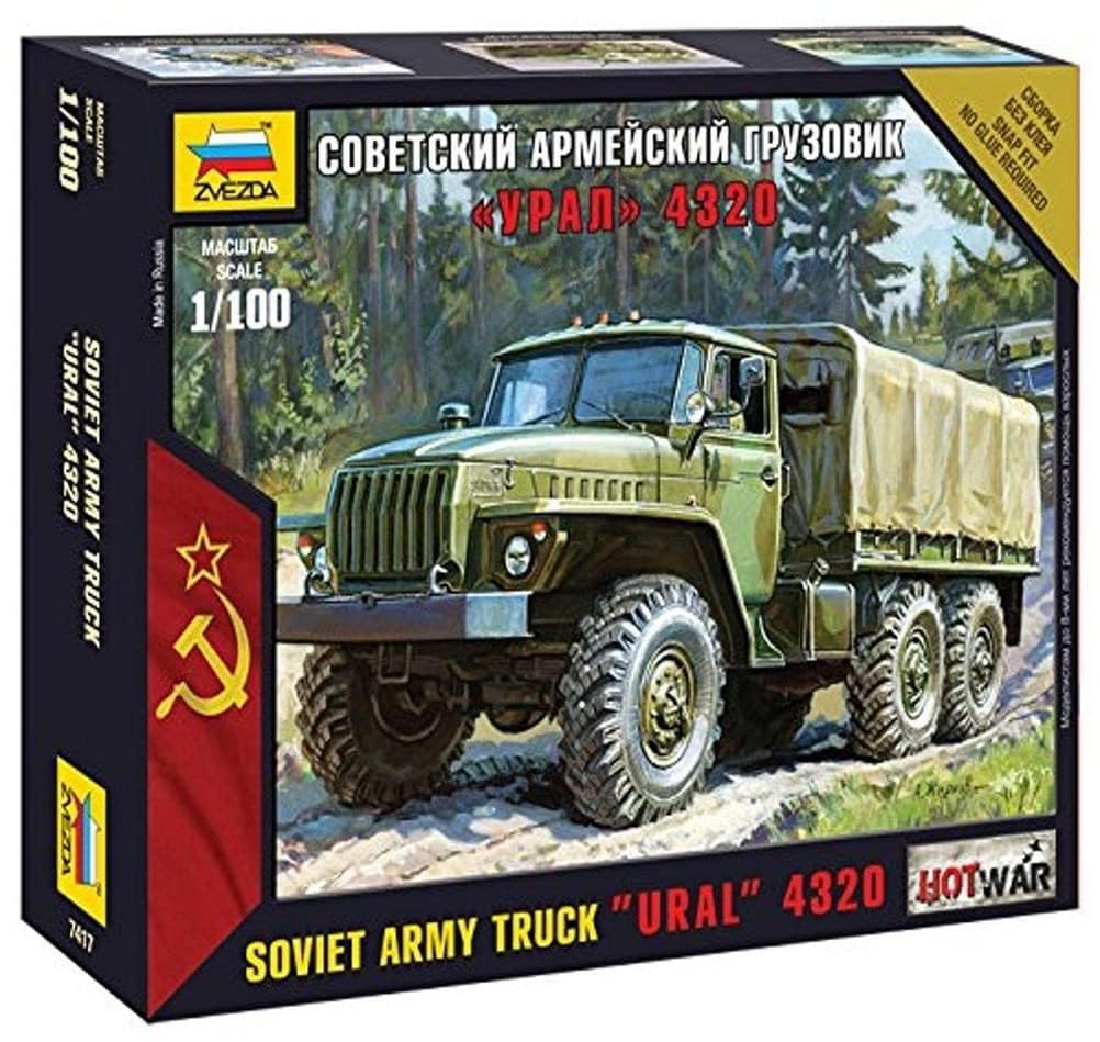 GSI Creos Zvezda 500787417-1:100 Ural Truck