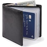 BP BUNDLE Card Wallet for Men and Women, High Card Capacity, 20+ Slots | Bifold card wallet with clear card sleeves. Bigger than a standard card holder - built for card capacity, not thinness.