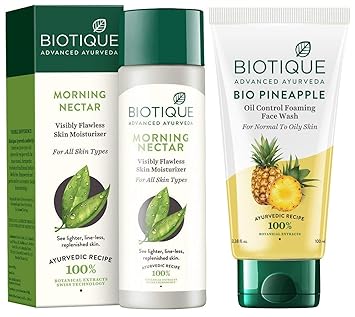 biotique morning nectar for oily skin