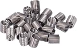 Fafeicy 20pcs M12 x 1.75 Stainless Steel Wire Thread Inserts Type 2D Fasteners view 2