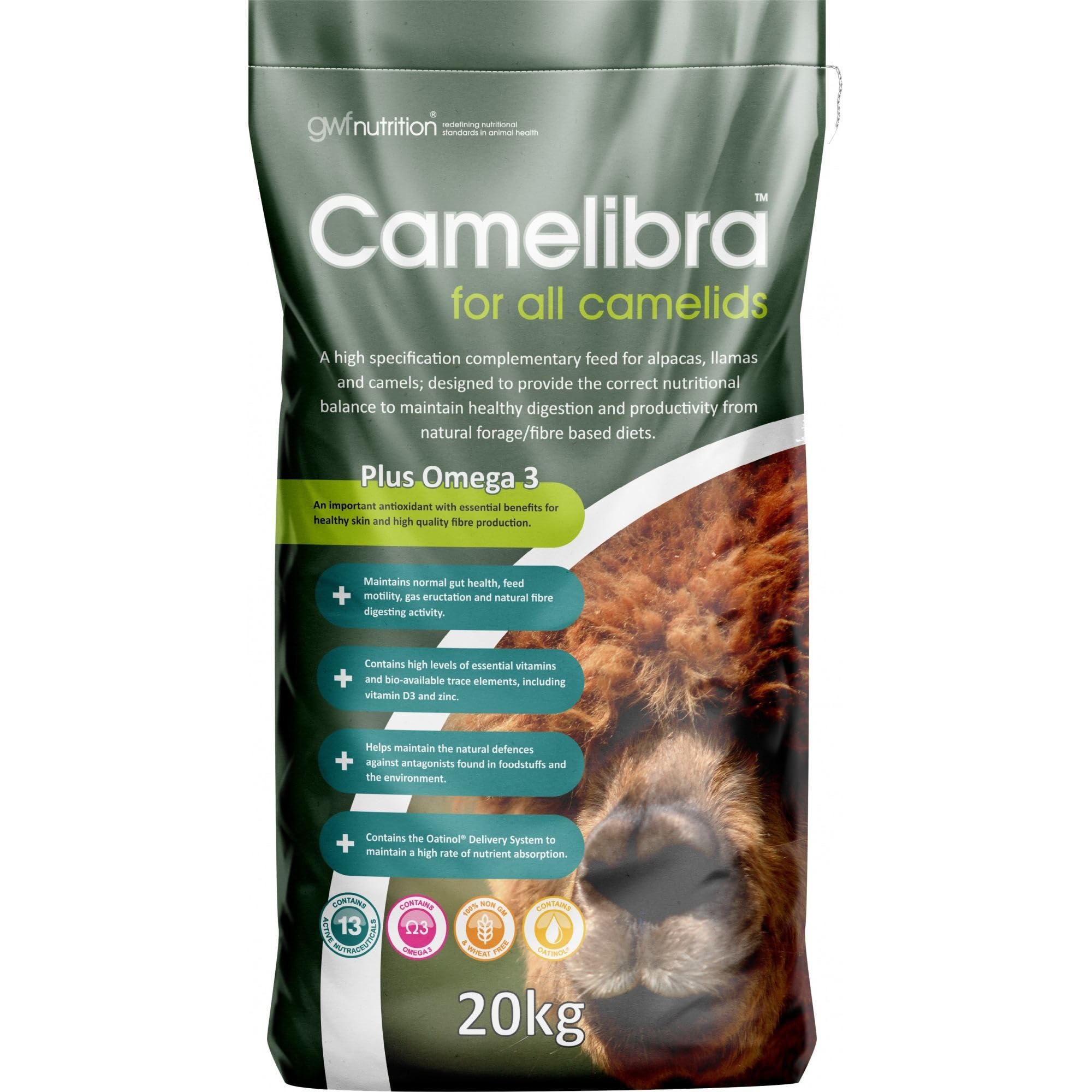 GWF Nutrition Camelibra NG-2 20 kg (Package may vary) — image 1