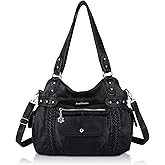 Angel Barcelo Purses for Women Soft PU Leather Shoulder Bag Crossbody Purse and Handbags