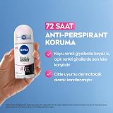 Nivea Invisible Black & White Clear Roll-On Anti-Perspirant Deodorant 50ml Pack view 3