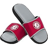 FOCO Mens NCAA College Team Logo Sport Shower Foam Slide Flip Flop Sandals