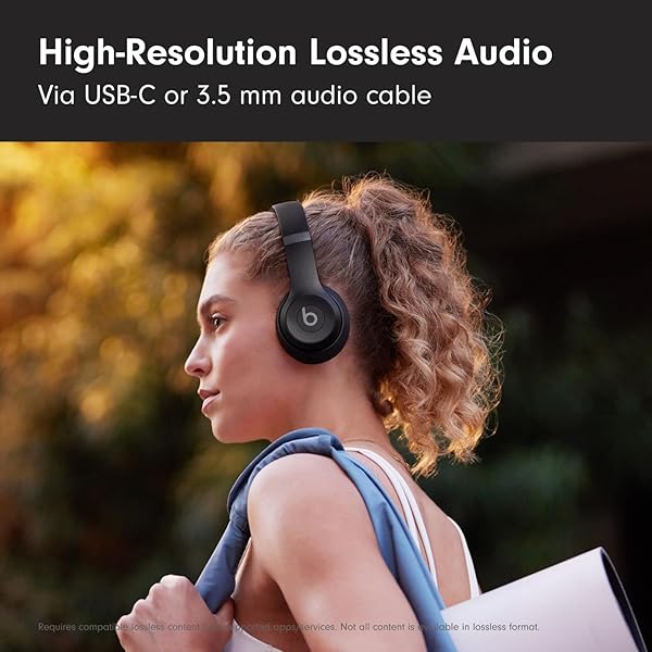 BEATS SOLO 4 – WIRELESS BLUETOOTH ON-EAR HEADPHONES, APPLE & ANDROID COMPATIBLE, UP TO 50 HOURS OF BATTERY LIFE – MATTE BLACK (RENEWED PREMIUM)