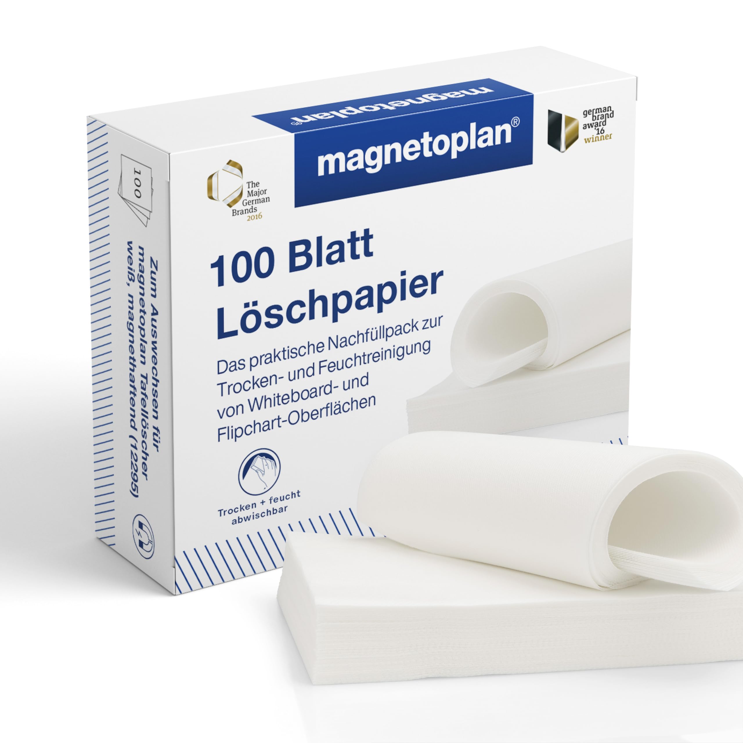 Magnetoplan 12296 Blotting Paper Pack of 100