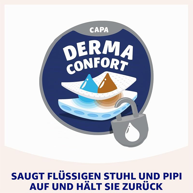 Sensitive Babywindeln, Größe 2 (4-8 kg), 240 Windeln + Geschenk mit 40 Aqua Pure Feuchttüchern, 99% Wasser, bis zu 12 Stunden Auslaufschutz und Hautpflege, Monatspack