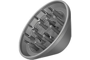 WAJIAYON Hair Diffuser Attachment Nozzles for Dyson Supersonic Hair Dryer HD01 HD02 HD03 HD04 HD08 HD15 Tools Accessaries for Flex Style Blow Dryer Styler, Styling Tool for Wavy, Curly, Coily Hair, Grey