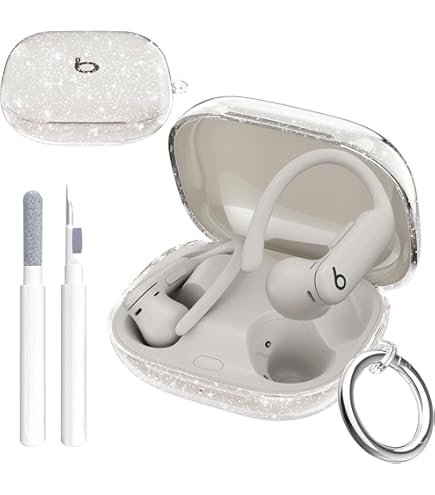 Amazon.com: TPU Case for Beats Powerbeats Pro 2 with Keychain,Anti