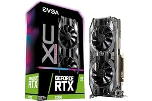 EVGA GeForce RTX 2080 XC Ultra Gaming, 8GB GDDR6, Dual HDB Fans & RGB LED Graphics Card 08G-P4-2183-KR