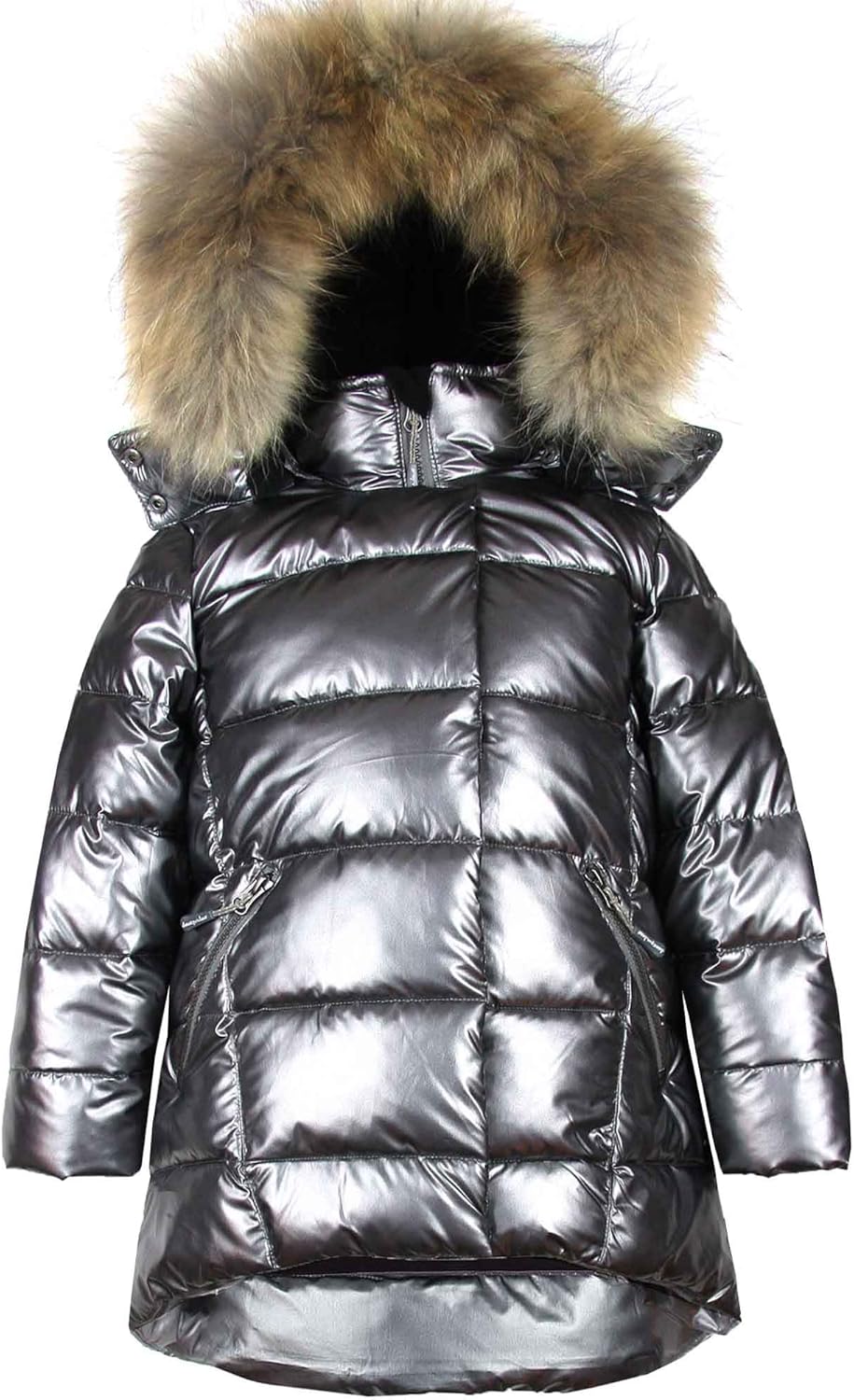 real fur puffer coat