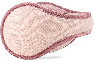 Hpegny Adult ear muffs warm plush earmuffs lightweight foldable ear muffs winter women men