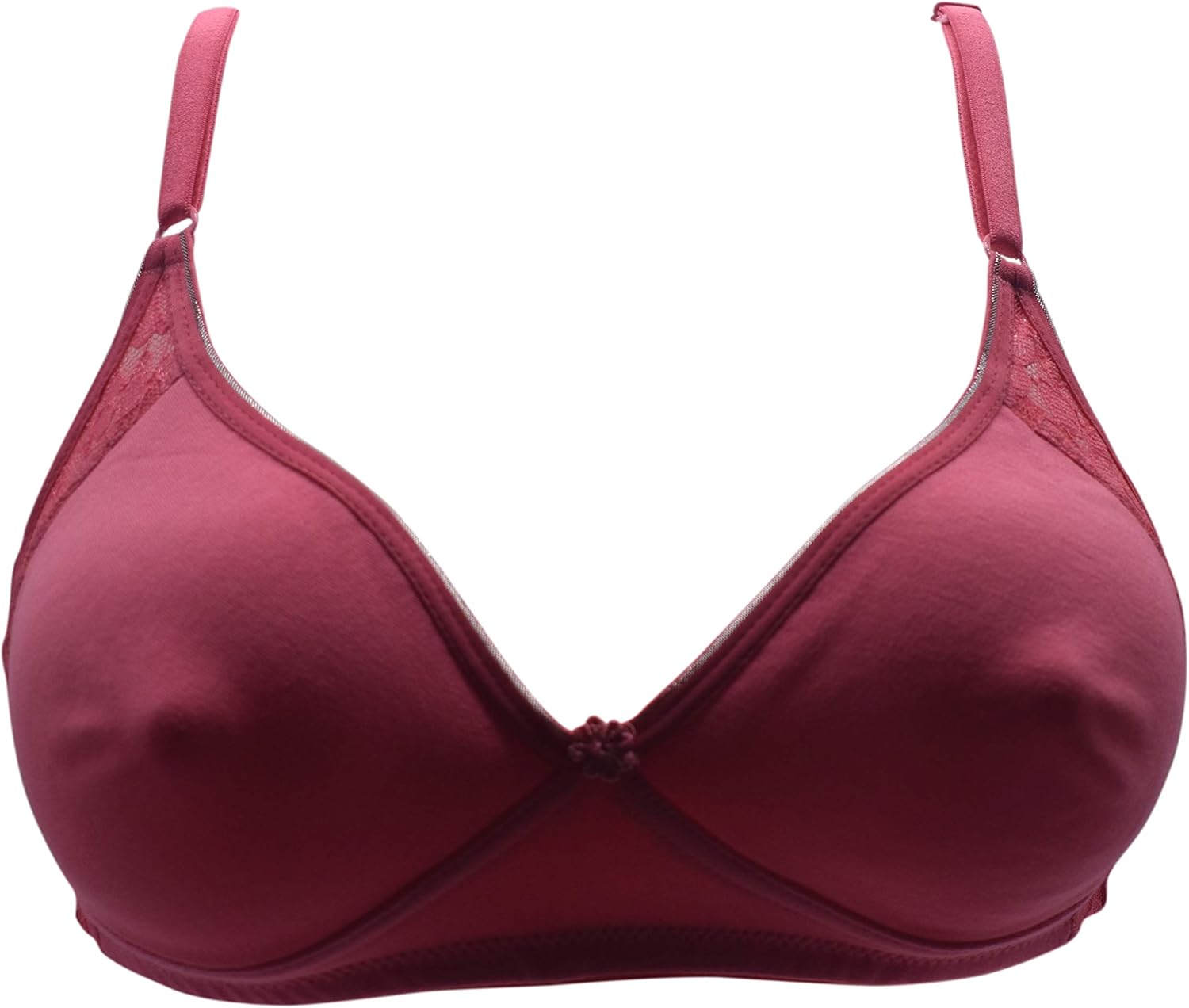 Buy Jyesh Jewel Pure Cotton Soft Wire Free Bra Padded Perfect Fitted
