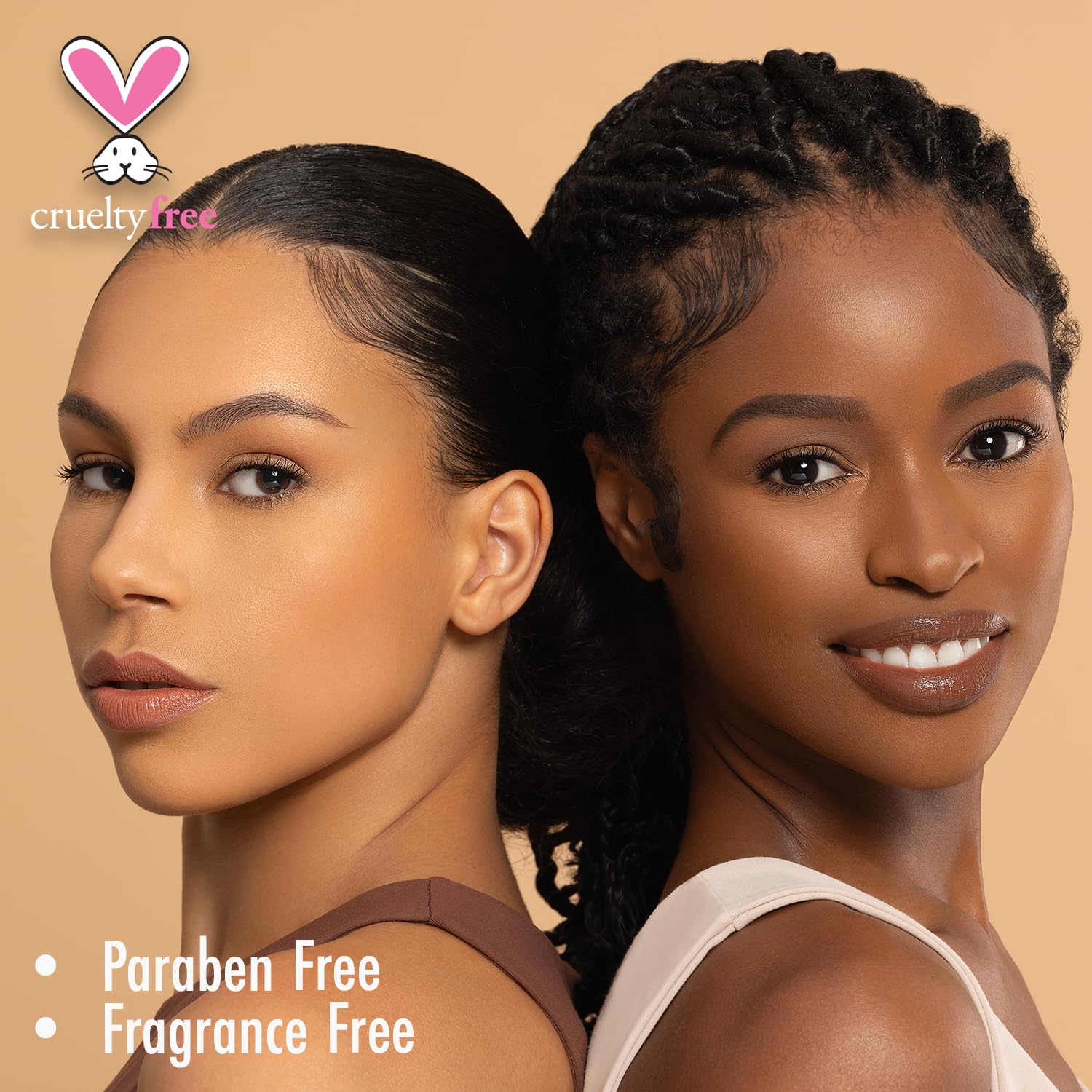 Black Radiance Pressed Powder, Pigment-Rich Matte Finish for Dark Skin Tones, Oil-Absorbing Compact with Mirror & Sponge - Rich Mahogany