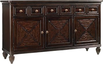 Amazon Com Tommy Bahama Home Royal Kahala Palm Shores Buffet Buffets Sideboards