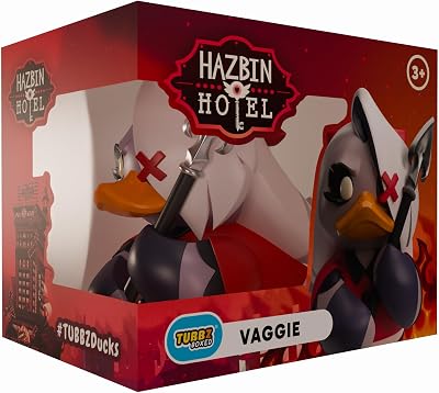 TUBBZ Hazbin Hotel Vaggie Cosplaying Rubber Duck Vinyl Figure