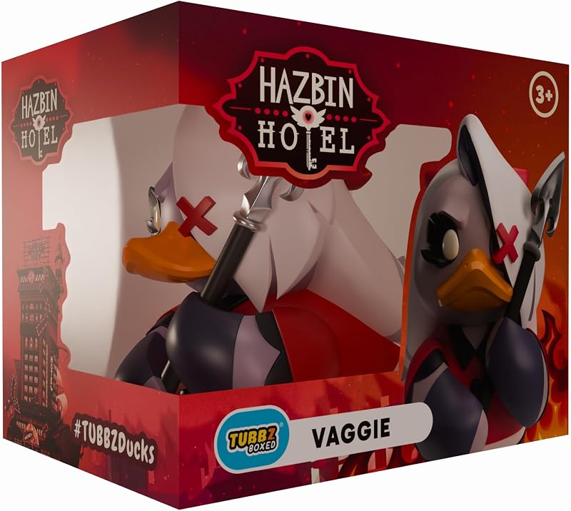 TUBBZ Hazbin Hotel Vaggie Cosplaying Rubber Duck Vinyl Figure