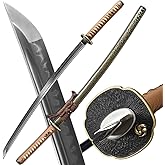 Shinken of Swords Katana Sword Clay Tempered T10 Steel Real Hamon Full Tang Handmade Samurai Sword Razor Sharp