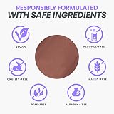 Wonderskin Wonder Blading Lip Stain Peel Off Hush Brown Long Lasting view 4