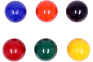 AmishToyBox.com Set of 6 Replacement Croquet Balls, Made in The USA