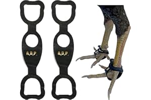 A.D.P. Chicken Supplies Chickens Shoes 2 Pairs, 02 Chicken Paws Protect Feet Rooster Booster Protection Fighting Rooster Gamefowl Protective Chicken Mitt Safety Poultry Bird Hen Botas para GALLOS BREEDING