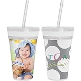 Neil Enterprises, Inc. Design Your Own Acrylic Tumbler w/Straw