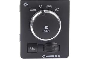 Dasbecan Headlight Switch Lamp Switch Compatible with 2013-2018 Ram 1500 2500 3500 2019-2021 Ram 1500 Classic 68146507AA 68269912AA 6814507AA 68189154AA