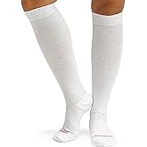 Comrad Premium Cotton Knee High Socks - 15-20mmHg Graduated Compression Socks - Soft & Breathable, Unisex