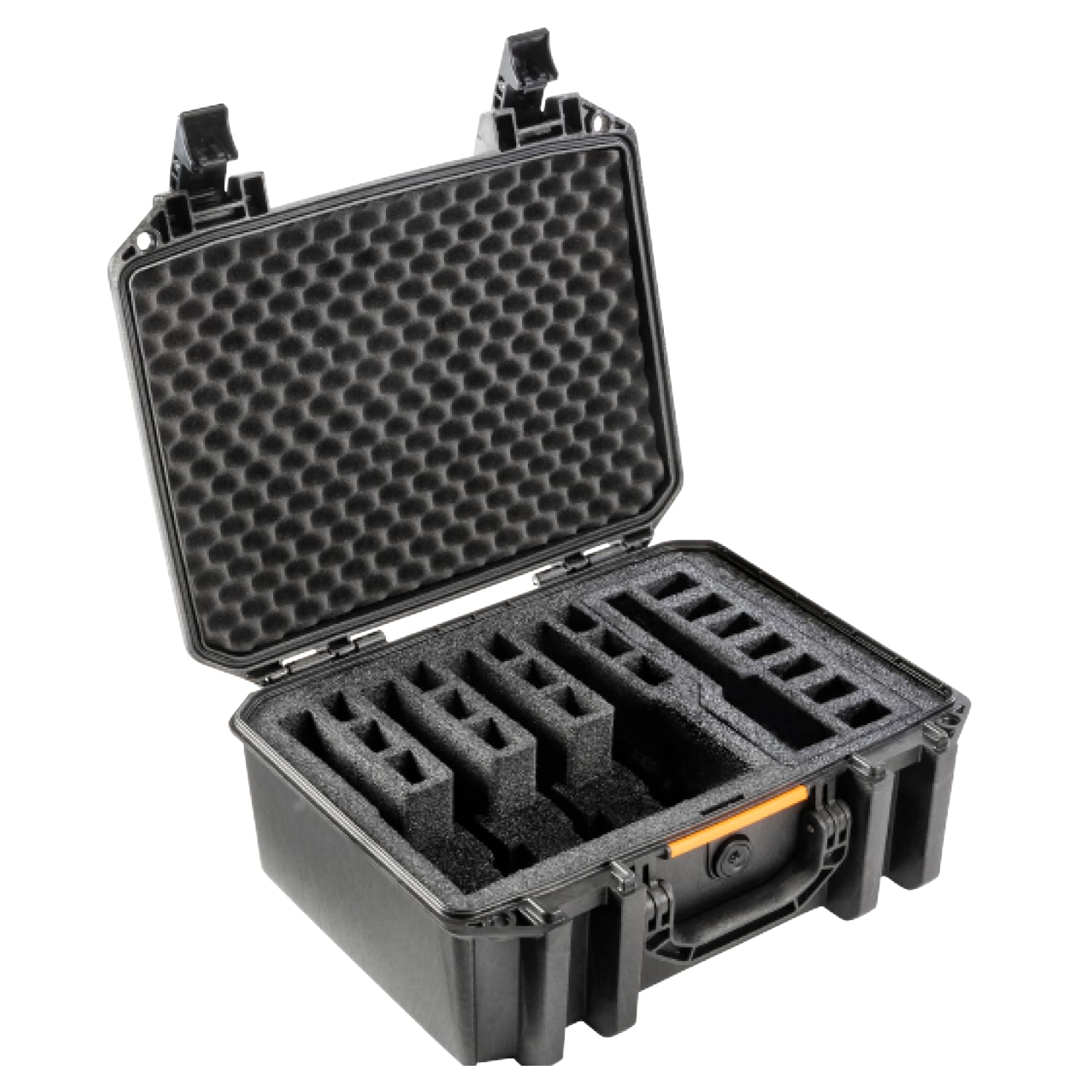 Photo 1 of ****doesnt have custom foam cut out****
foam is not pre-cut*Pelican Vault v300-5 Pistol and 19 Magazine Pre-Cut Foam Gun Case (Black)