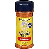 Morton Gourmet Flavored Salt Red Pepper, 4.7oz