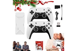 STORARS Lumillary Game Stick, Retrostick 4k - 60,000 Retro Games, Retrodock Pro Console, Celenzia Retrowave Game Console, Plug and Play Retro Gaming Console, Hdmi Output with 2.4g Wireless Controllers (32G)