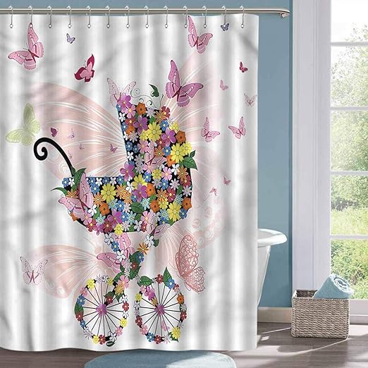 shower curtain stroller cover