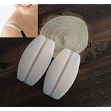 Lot De 4 Coussinets De Bretelles Pour Soutien-gorge - Beige - Tissu Oxford 12x3cm