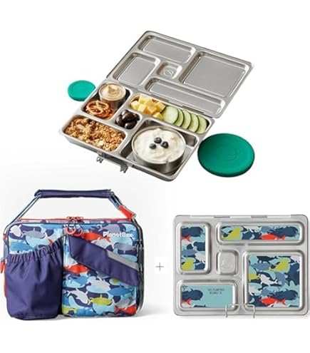 Amazon.com: PlanetBox Rover Stainless Steel Bento Box Style Lunch