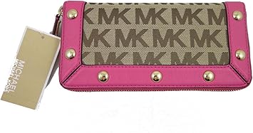 hot pink michael kors wallet