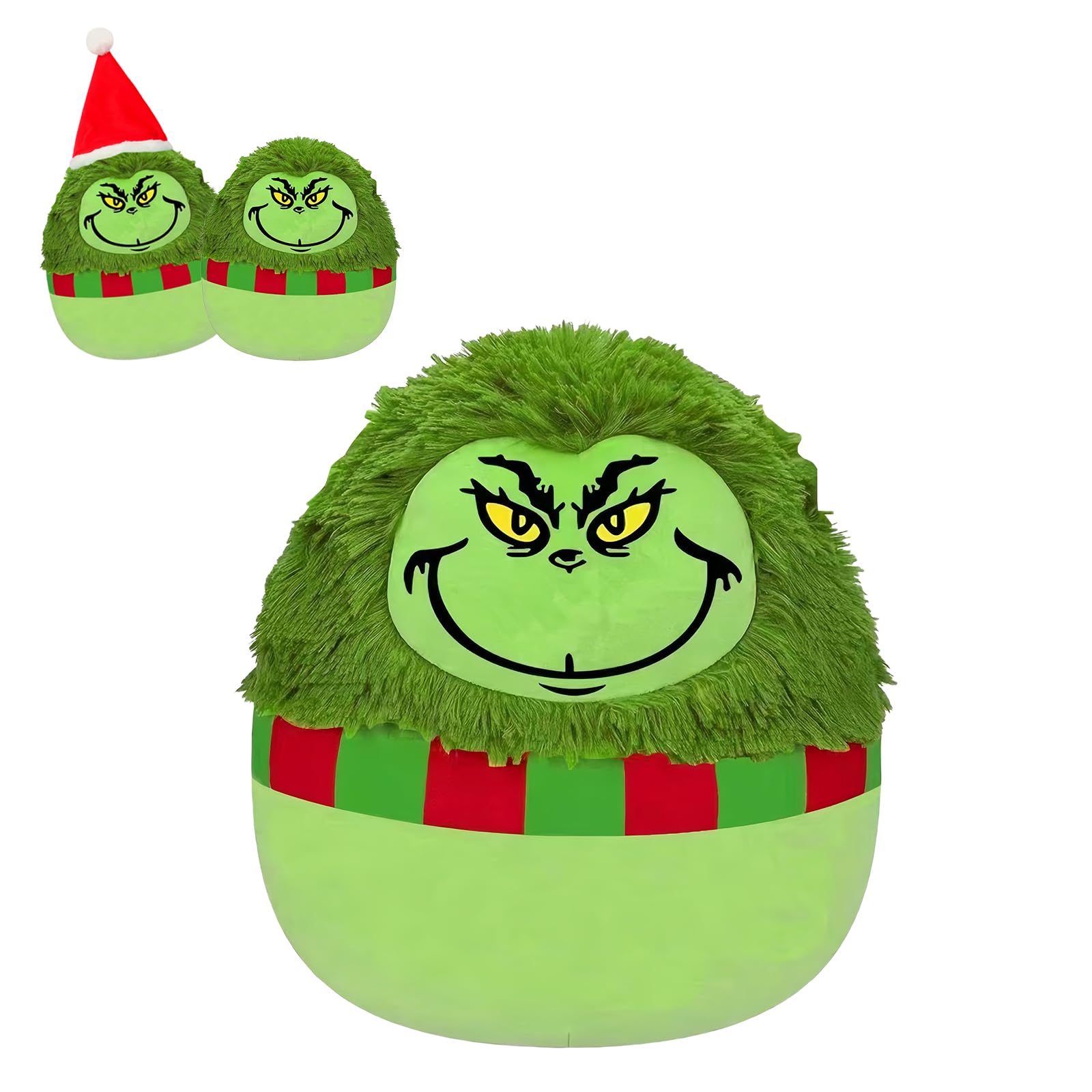 YAAVAAW Cute Plush Toy Christmas, 9.8 Inch Soft Grinch Plush Toy, Christmas Decoration, Stuffed Animals Toy for Children, Desktop Home Decoration, Home Decoration, Boys and Girls โ image 1
