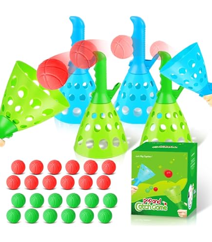 5-in-1 Outdoor Sports Game Set - Flying Disc, Badminton, Scoop Ball & More In Carry Bag