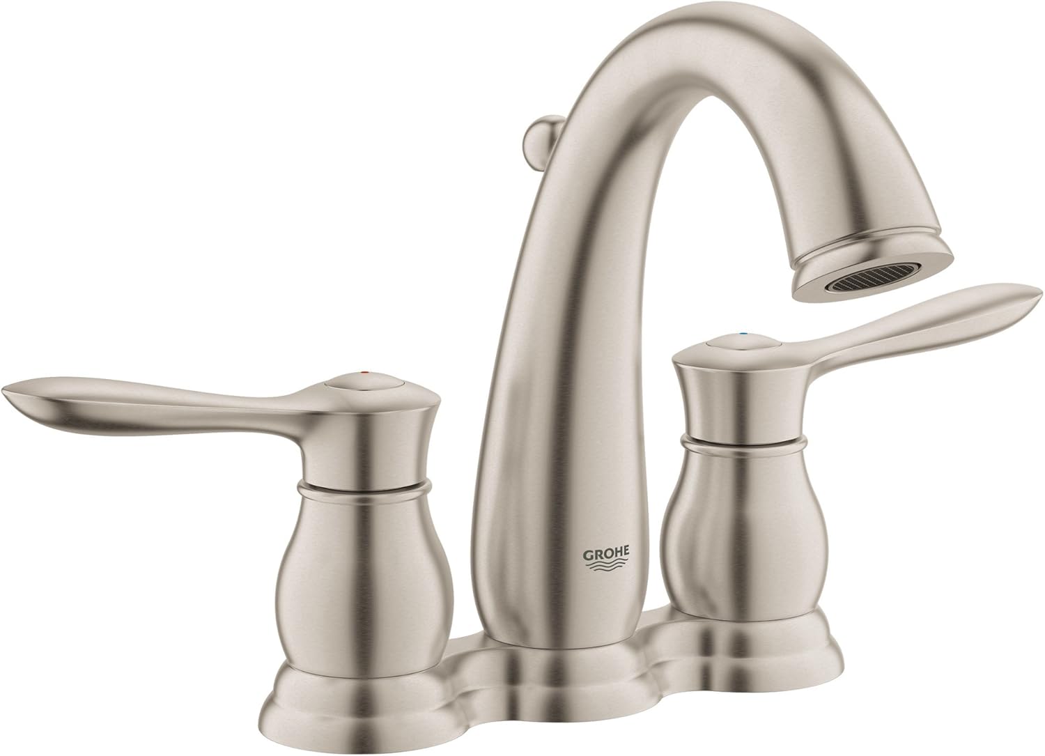 Parkfield 4 In Centerset 2 Handle Bathroom Faucet 1 2 Gpm