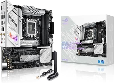 ASUS ROG STRIX B760-G GAMING WIFI Intel B760 LGA 1700 mATX DDR5 PCIe 5.0 WiFi 6E