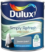 Dulux Simply Refresh Matt Emulsion Paint Denim Drift 2.5L view 3