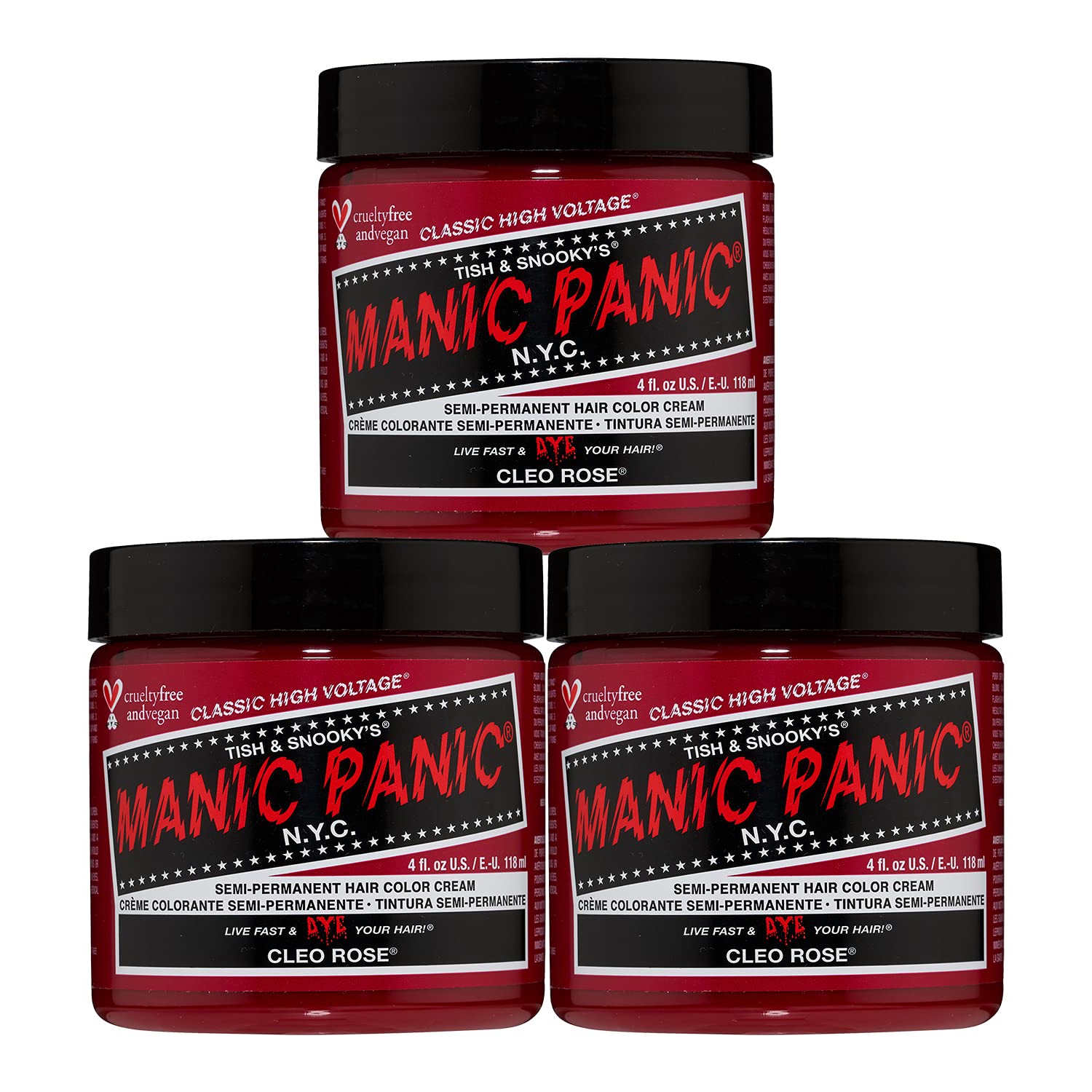 Manic Panic Cotton Candy Pink, classic hot pink hair colour