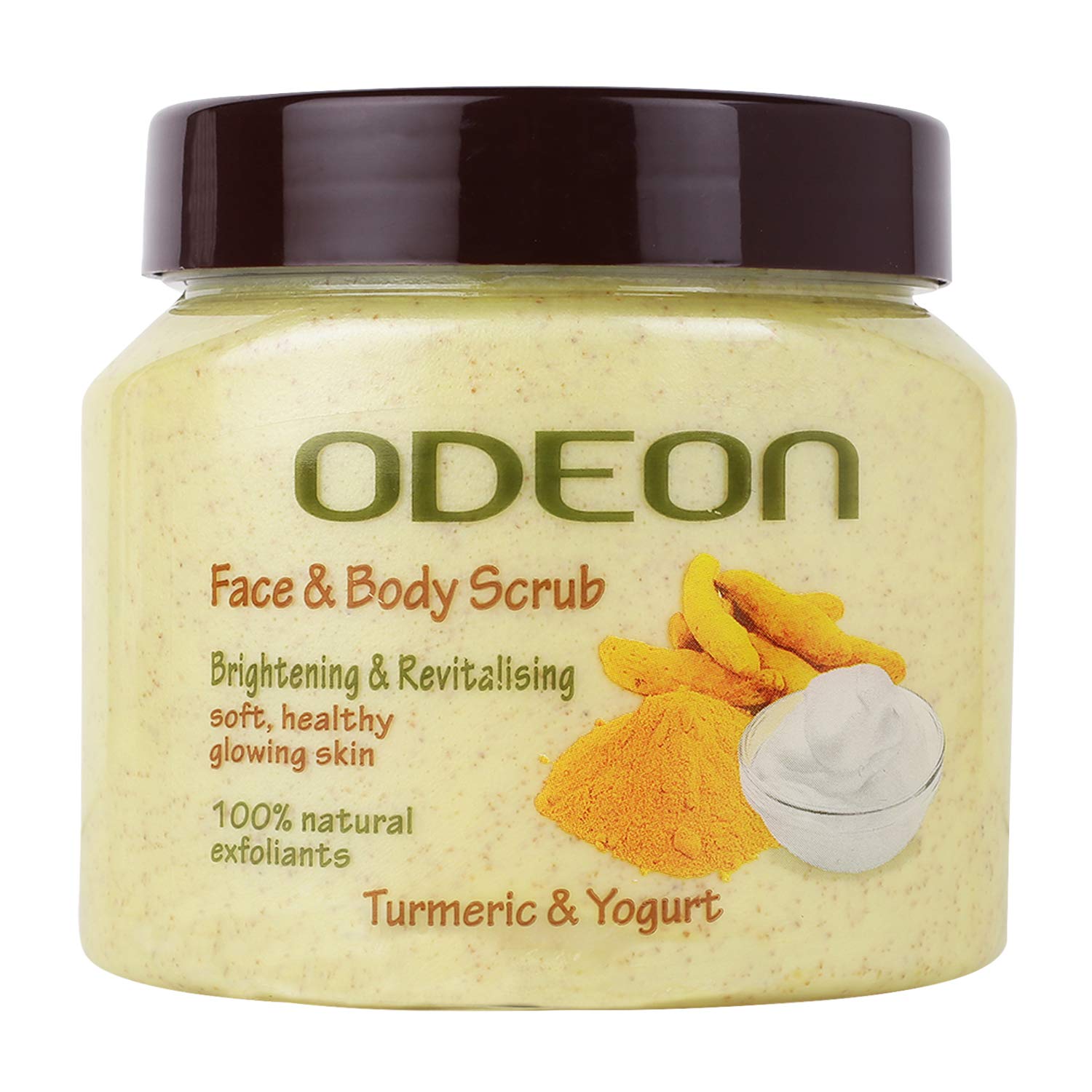 brightening scrub for body