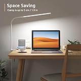 Lepro Desk Lamp Clip on 460lm Eye Caring USB Powered 3 Modes 10 Dimmable view 3