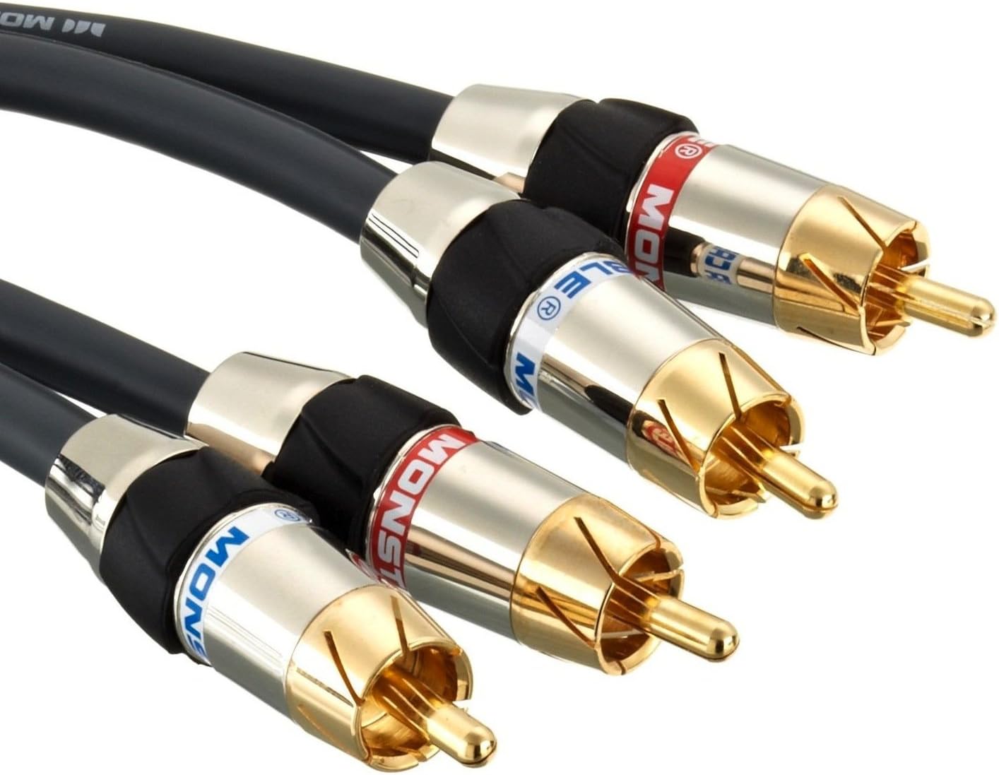 Monster Audio Stéréo 250i avancée Performance stéréo Câble Audio RCA (2