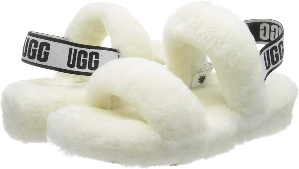 white fluffy uggs