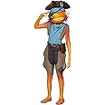 Spirit Halloween Fortnite Fishstick Pirate Costume | Officially Licensed | Video Game Costume | Fortnite Cosplay